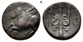 Corinthia. Corinth circa 335-303 BC. Bronze Æ
