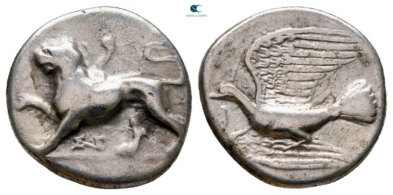 Sikyonia. Sikyon circa 400-323 BC. 
Hemidrachm AR

15 mm, 2,76 g



very ...
