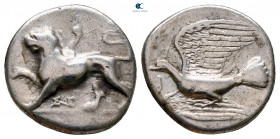 Sikyonia. Sikyon circa 400-323 BC. Hemidrachm AR