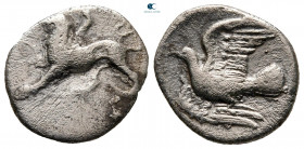 Sikyonia. Sikyon circa 400-323 BC. Hemidrachm AR