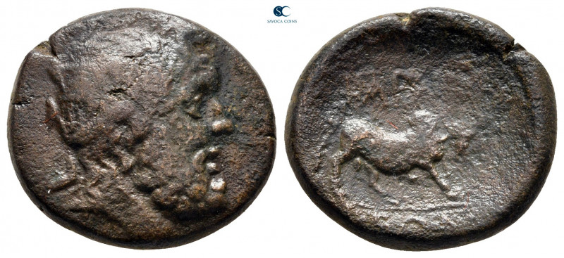 Pontos. Pharnakeia circa 185-125 BC. 
Bronze Æ

20 mm, 6,28 g



nearly v...