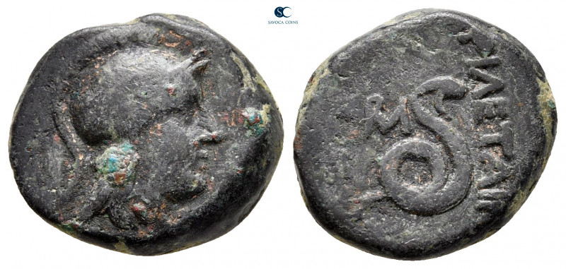 Mysia. Kings of Pergamon. Philetairos 282-263 BC. 
Bronze Æ

17 mm, 5,08 g
...