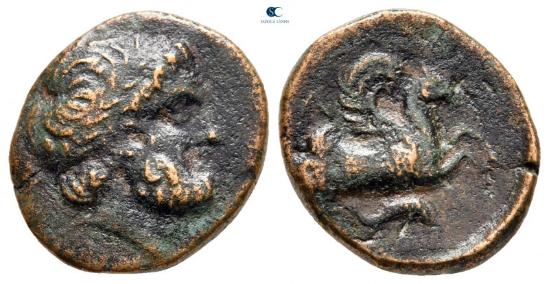 Mysia. Lampsakos circa 400-200 BC. 
Bronze Æ

17 mm, 2,94 g



very fine