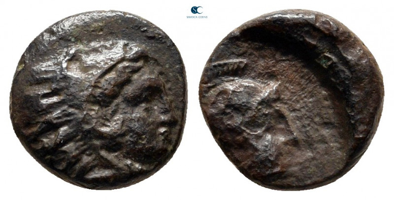Mysia. Lampsakos or Pergamon circa 300-200 BC. 
Bronze Æ

10 mm, 0,90 g


...