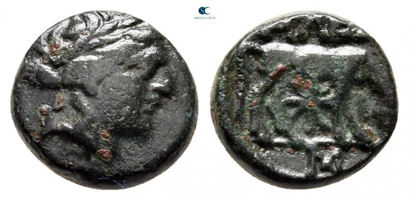 Troas. Alexandreia circa 350-250 BC. 
Bronze Æ

9 mm, 0,99 g



very fine...