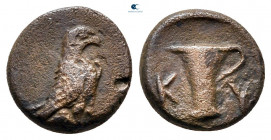 Aiolis. Kyme circa 320-250 BC. Bronze Æ