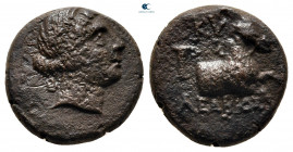 Aiolis. Kyme circa 250-200 BC. Bronze Æ