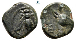Ionia. Ephesos circa 405-390 BC. Bronze Æ