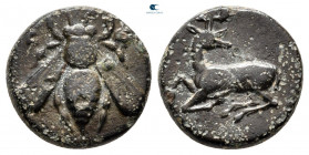 Ionia. Ephesos circa 370-350 BC. Bronze Æ