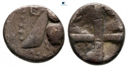 Ionia. Ephesos circa 335-320 BC. Hemidrachm AR