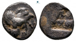 Ionia. Klazomenai circa 480-400 BC. Diobol AR