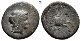 Ionia. Kolophon circa 330-280 BC. Bronze Æ