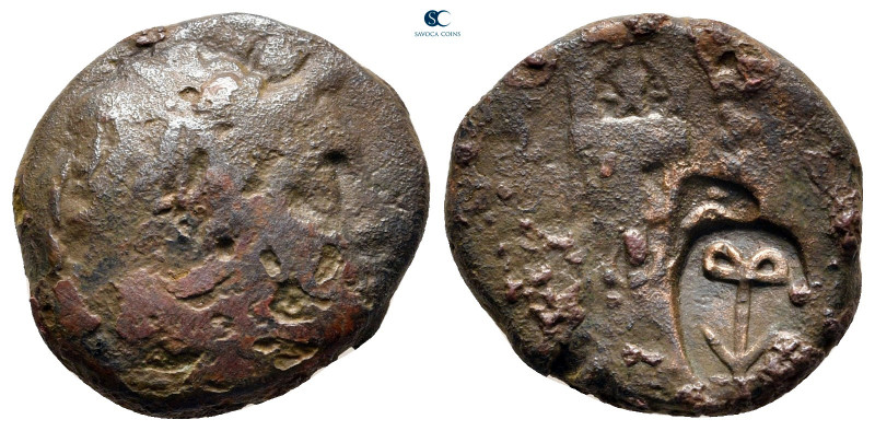 Seleukid Kingdom. Antioch. Antiochos II Theos 261-246 BC. 
Bronze Æ

18 mm, 4...