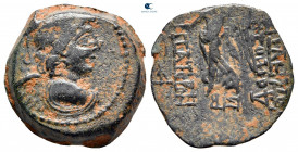 Seleukid Kingdom. Uncertain mint. Antiochos IX Philopator (Kyzikenos) 114-95 BC. Bronze Æ