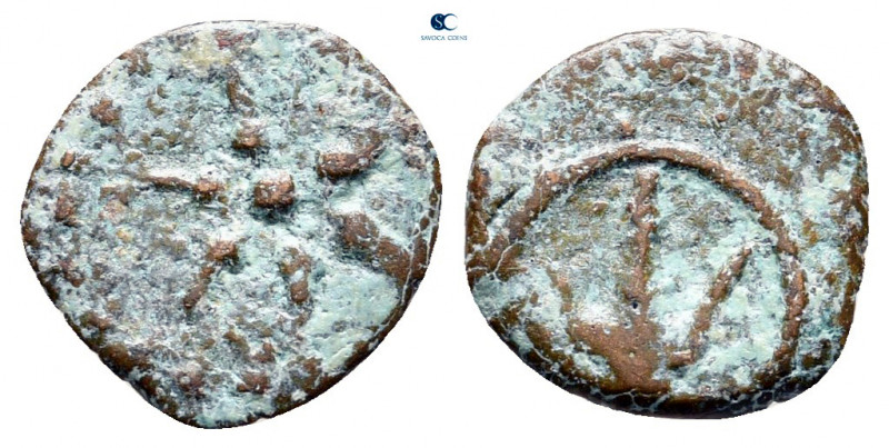 Judaea. Jerusalem. Hasmoneans. Alexander Jannaios (Yehonatan) 103-76 BCE. 
Prut...