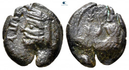 Kings of Parthia. Seleukia. Vologases III AD 105-147. Bronze Æ