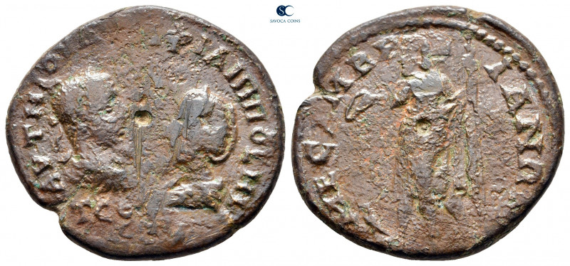 Thrace. Mesembria. Philip I and Otacilia Severa AD 244-249. 
Bronze Æ

28 mm,...