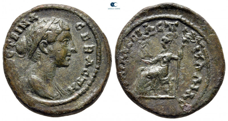 Thrace. Pautalia. Faustina II AD 147-175. 
Bronze Æ

23 mm, 6,03 g



ver...