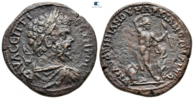 Moesia Inferior. Marcianopolis. Septimius Severus AD 193-211. 
Bronze Æ

28 m...