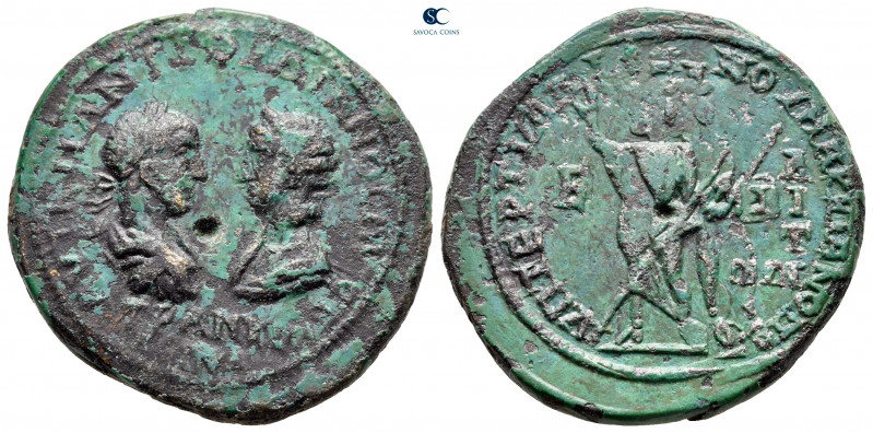 Moesia Inferior. Marcianopolis. Gordian III and Tranquillina AD 238-244. 
Bronz...