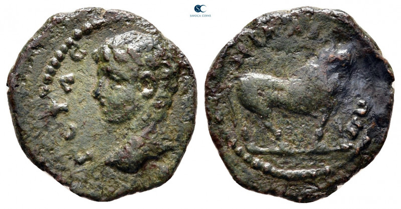Bithynia. Nikaia. Geta, as Caesar AD 197-209. 
Bronze Æ

17 mm, 2,22 g


...