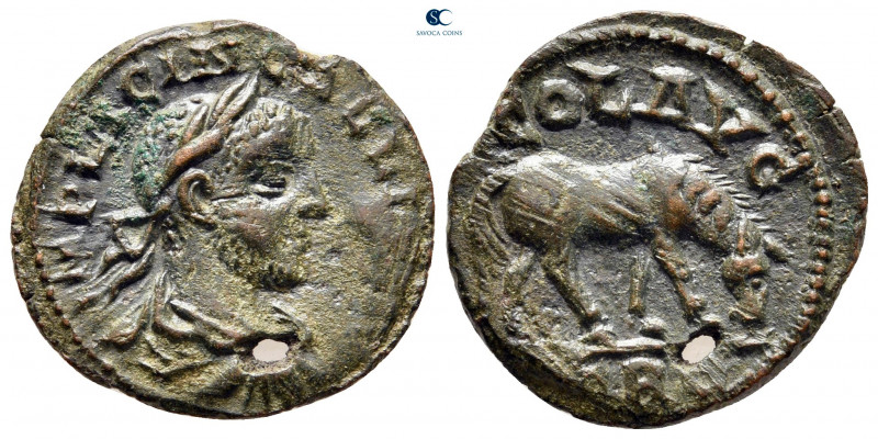 Troas. Alexandreia. Gallienus AD 253-268. 
Bronze Æ

21 mm, 4,68 g



ver...