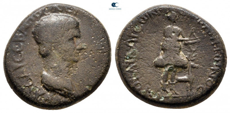 Lydia. Hierokaisareia. Nero AD 54-68. 
Bronze Æ

18 mm, 5,17 g



very fi...