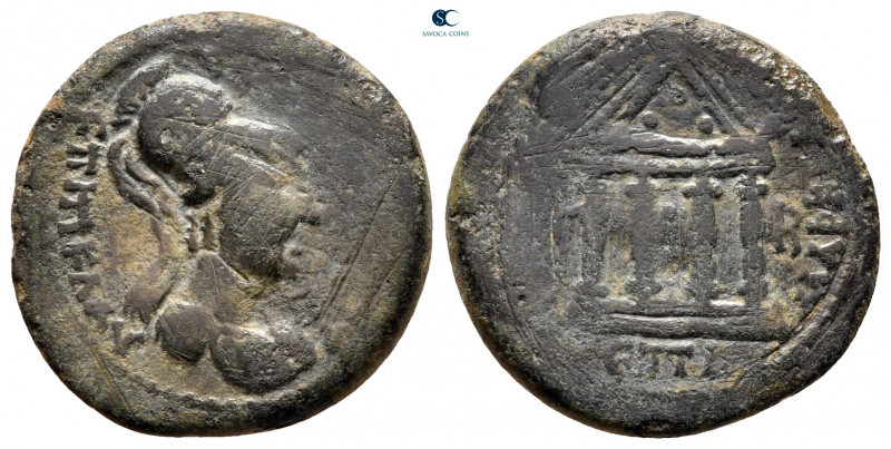 Lydia. Sardeis. Pseudo-autonomous issue AD 70-73. 
Bronze Æ

21 mm, 4,27 g
...