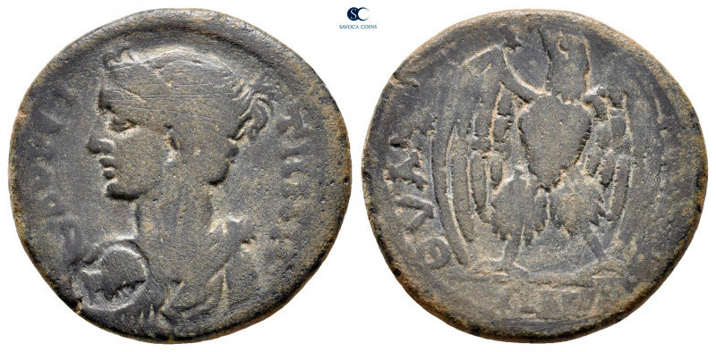 Lydia. Thyateira. Pseudo-autonomous issue. Time of the Antonines AD 138-192. 
B...