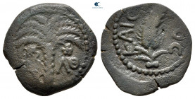 Judaea. Jerusalem. Marcus Ambibulus, under Augustus AD 9-12. Prutah Æ