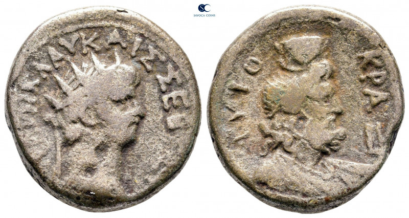 Egypt. Alexandria. Nero AD 54-68. 
Billon-Tetradrachm

23 mm, 11,76 g



...
