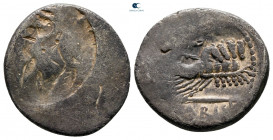 124 BC. Possibly Q. Fabius Labeo. Rome. Denarius AR