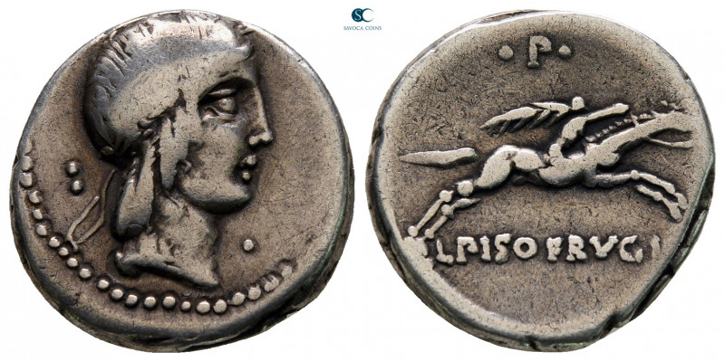 L. Calpurnius Piso Frugi 90 BC. Rome
Denarius AR

16 mm, 3,78 g



nearly...