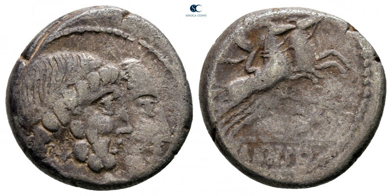 C. Marcius Censorinus 88 BC. Rome
Denarius AR

14 mm, 3,77 g



nearly ve...