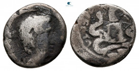 The Triumvirs. Octavian 30-29 BC. Rome (?). Quinarius AR