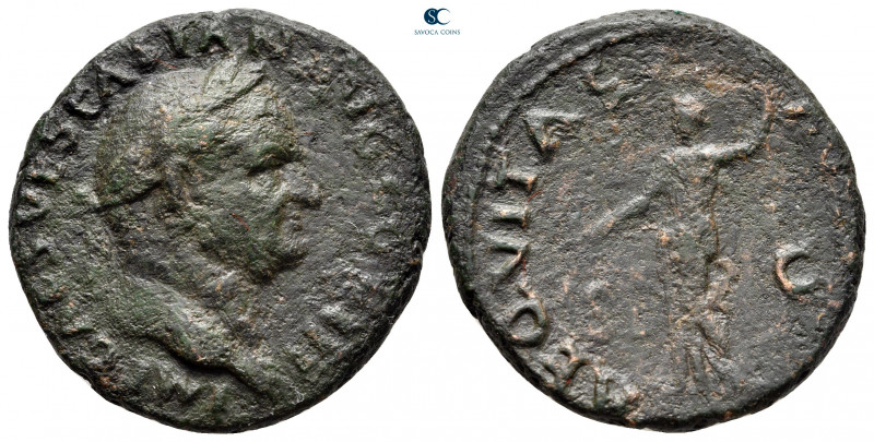 Vespasian AD 69-79. Rome
As Æ

27 mm, 10,33 g



nearly very fine