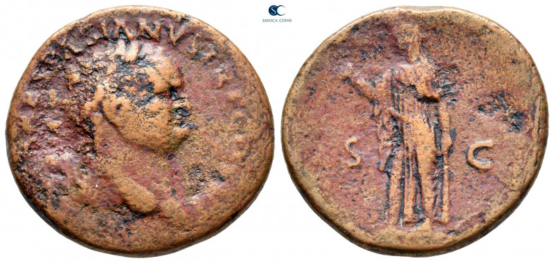 Titus AD 79-81. Rome
As Æ

26 mm, 9,92 g



nearly very fine
