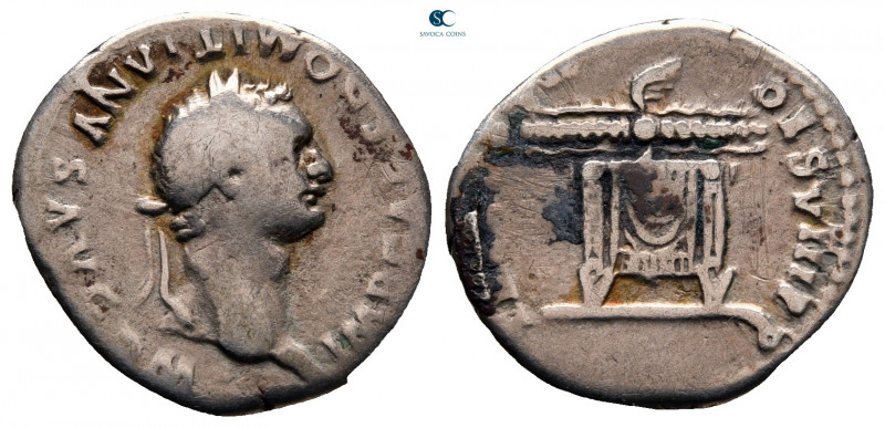 Domitian AD 81-96. Rome
Denarius AR

18 mm, 3,18 g



nearly very fine