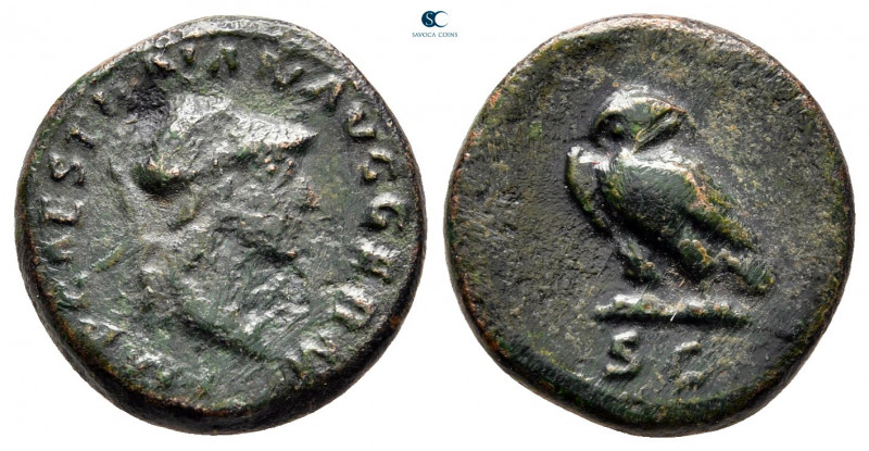 Trajan AD 98-117. Rome
Quadrans Æ

15 mm, 3,06 g



nearly very fine