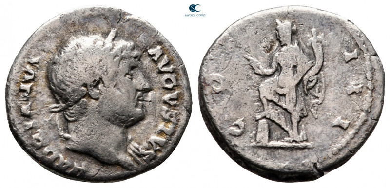 Hadrian AD 117-138. Rome
Denarius AR

19 mm, 2,80 g



nearly very fine