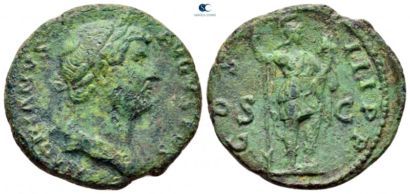 Hadrian AD 117-138. Rome
As Æ

27 mm, 8,63 g



very fine