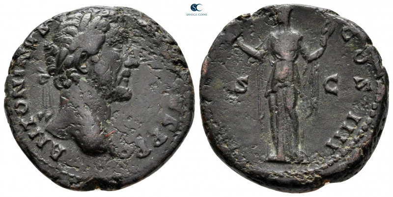 Antoninus Pius AD 138-161. Rome
As Æ

26 mm, 10,05 g



very fine