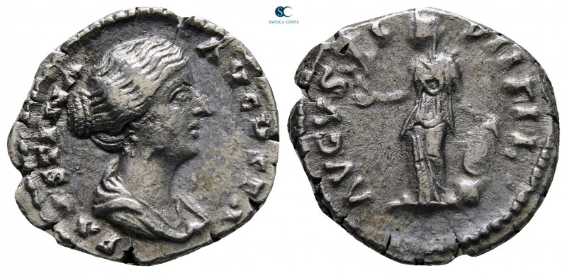 Faustina II AD 147-175. Rome
Denarius AR

17 mm, 2,78 g



very fine