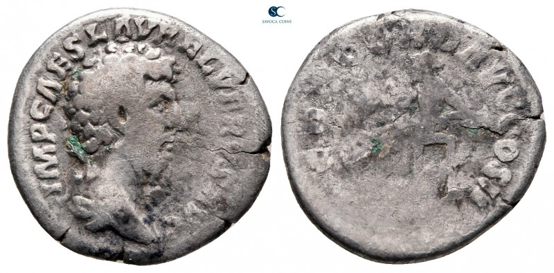 Lucius Verus AD 161-169. Rome
Denarius AR

18 mm, 2,63 g



nearly very f...