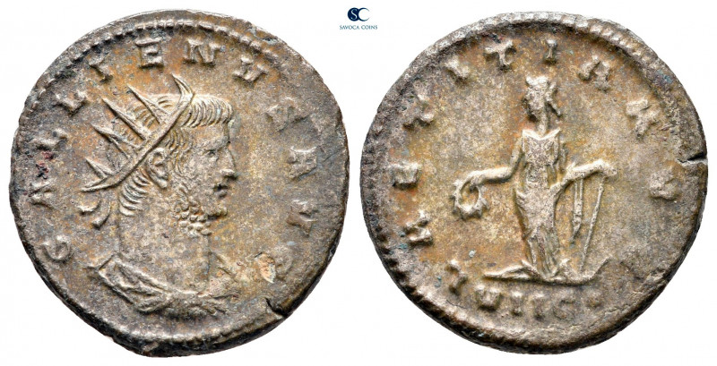 Gallienus AD 253-268. Antioch
Antoninianus Æ

19 mm, 3,62 g



very fine