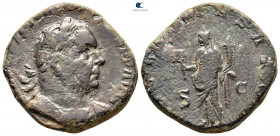 Valerian I AD 253-260. Rome. Sestertius Æ