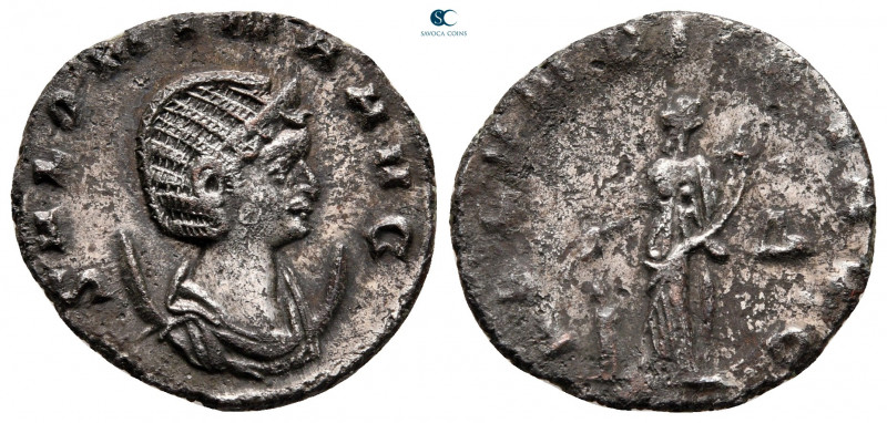 Salonina AD 254-268. Rome
Antoninianus Æ silvered

20 mm, 2,86 g



very ...