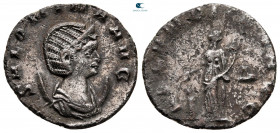 Salonina AD 254-268. Rome. Antoninianus Æ silvered