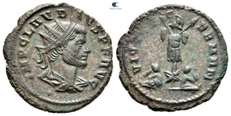 Claudius II (Gothicus) AD 268-270. Cyzicus
Antoninianus Æ

21 mm, 3,45 g

...