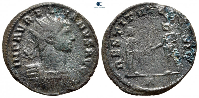 Aurelian AD 270-275. Antioch
Antoninianus Æ

22 mm, 2,79 g



very fine